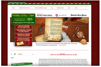 Web to Print Santa Sent Me A Letter Case Study Aleyant 