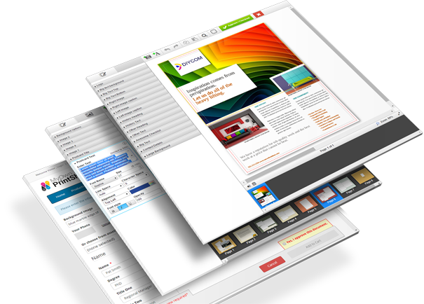 web to print storefront edocbuilder screen shots